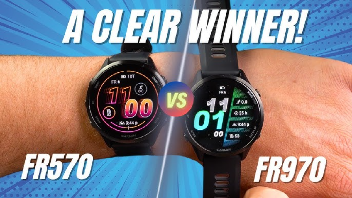 Garmin Forerunner 970 and 570 Smartwatches